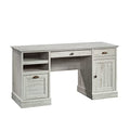 Sauder Barrister Lane Executive Desk, White Plank Finish