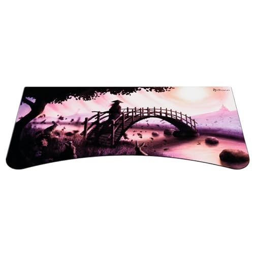 Arozzi Arena Gaming Desk Pad, Full Desk Mouse Pad for Arena Desk, Washable Desk Mat with Anti-Slip Rubber Base & Water-Resistant Surface, D015