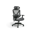 Staples Dexley Ergonomic Mesh Office Chair - Adjustable Height, Swivel Tilt, Lumbar Support, Black