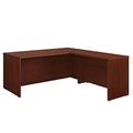 OfficeWorks by Sauder Affirm 72 X 72 Shell, 42'' Return Ste, L: 71.10'' x W: 71.18'' x H: 29.29'', Classic Cherry Finish