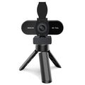 1080P HD Webcam with Microphone, Noise Cancellation, Privacy Cover, Wide-Angle Lens, Auto Light Correction, Plug & Play USB Webcam for Laptop, Desktop, PC, Mac, Zoom, Skype, Streaming (1080p)