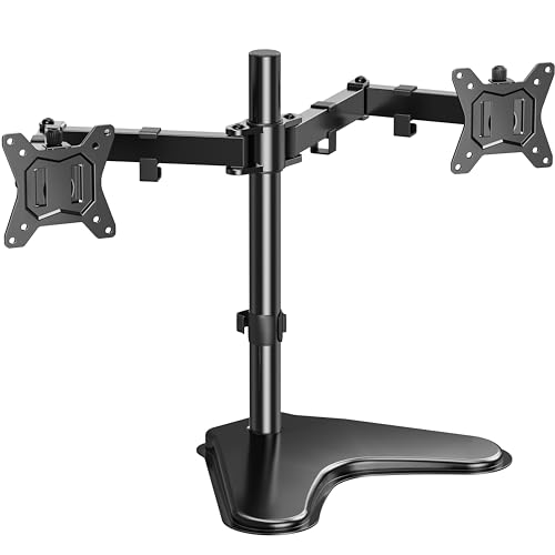 HUANUO Dual Monitor Stand for 13 to 35 inch & 13-32 inch Dual Monitor Stand for Desk