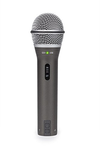 Samson Q2U Dynamic USB-C/XLR Microphone