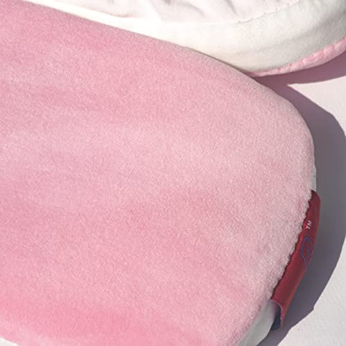 AMGAMING Ergonomic Office Chair Armrest Pads Extra Soft Elbow Support Cushions for Office, Gaming, Desk Chairs, Set of 2 Pink (11" Large Size, Washable Cover)‌