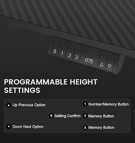 GTPLAYER Electric Standing Desk, Gaming Desk with LED Lights, Height Adjustable - RGB Computer Desk with Mouse Pad for Home, Office
