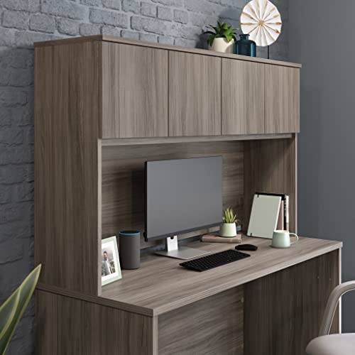 OfficeWorks by Sauder Affirm 60" X 36" Hutch, Hudson Elm Finish