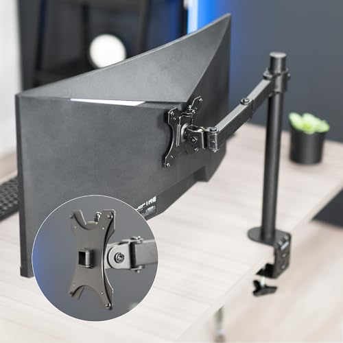 VIVO VESA Adapter Plate Bracket, Designed for Sceptre C25, C30, and C34 Monitors, VESA up to 100x100, Black, MOUNT-SRC30