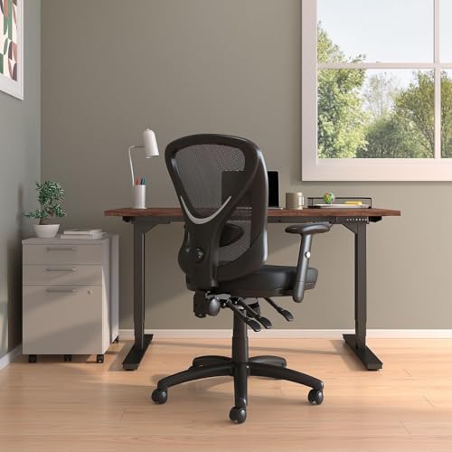 Staples Carder Ergonomic Task Chair, Mesh, Ergonomic, Lumbar Support, Adjustable Height, Black