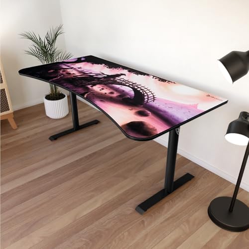 Arozzi Arena Gaming Desk Pad, Full Desk Mouse Pad for Arena Desk, Washable Desk Mat with Anti-Slip Rubber Base & Water-Resistant Surface, D015