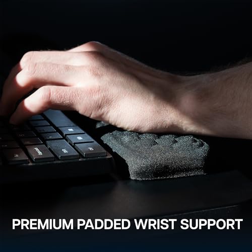 VIVO Premium Adjustable 27 x 11 inch Computer Keyboard and Mouse Platform Tray, Ergonomic Under Table Desk Mount Drawer with Padding, Black, MOUNT-KB27P-B