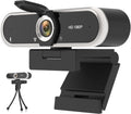 NIVEOLI Webcam 1080P with Microphone & Privacy Cover for PC/Laptop, USB Computer Camera Plug & Play with Auto Light Correction for Video Calls, Live Streaming Gaming & Online Meetings