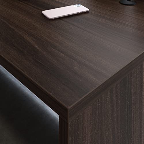 OfficeWorks by Sauder Affirm 72 X 30 Desk Shell, L: 71.10'' x W: 29.53'' x H: 29.29'', Noble Elm