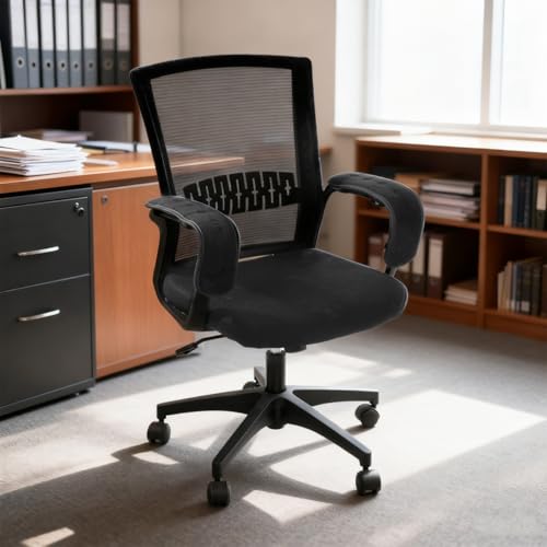 Garneck Chair Armrest Pad Office Gaming Chair Armrest Cushion Pillow Cover Support for Elbow Forearms