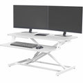VIVO White 32 inch Stand Up Desk Riser, DESK-V000SW