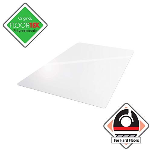 Floortex® Ultimat® Strong Polycarbonate Rectangular Chair Mat for Hard Floor - 48" x 60"