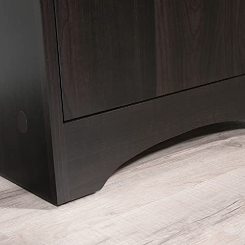 Sauder Beginnings Desk in Cinnamon Cherry finish