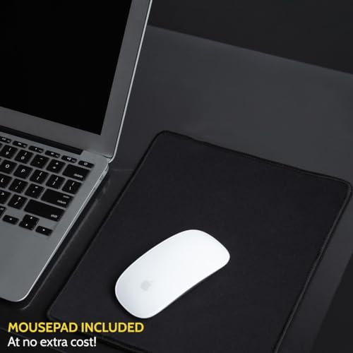 Awnour Clear Desk Mat - Multi-Functional Desk Pad, 32 x 16 inches - Durable Desk Protector with Anti-Slip Base, Transparent View, Spill-Resistant Design