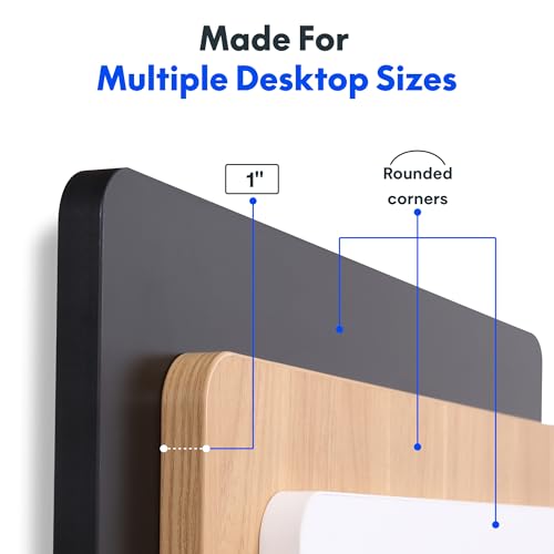 FLEXISPOT 60"x24" One-Piece Electric Standing Desk, 1" Thick Seamless Desktop for Home Office, Study & Multi-Monitor Setup, White