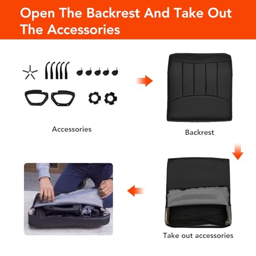 CLATINA Mid Back Leather Office Executive Chair with Lumbar Support and Padded Armrestes Swivel Adjustable Ergonomic Design for Home Computer Desk 8 Pack