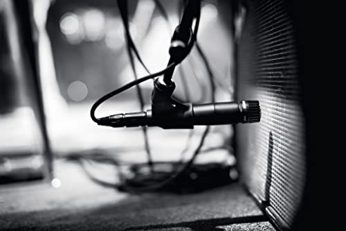 Shure SM57 Dynamic Microphone – Wired Cardioid XLR Instrument Handheld Mic for Guitar Amplifiers, Snare Drum, Percussion, Live Sound & Studio Recording, Black