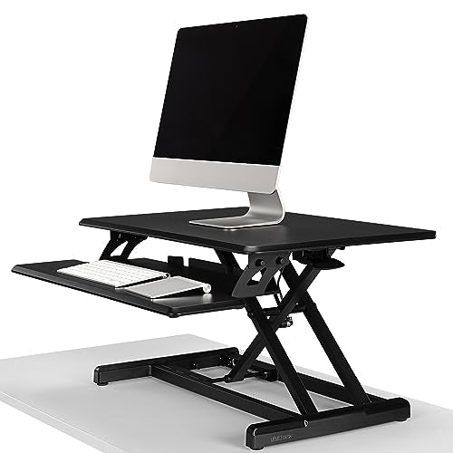 UPLIFT DESK - Lady Bird Standing Desk Converter (Black)