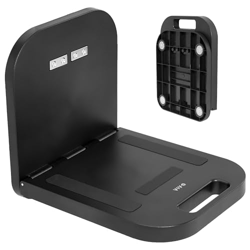 VIVO Black Magnetic 12 x 13 inch Portable Laptop Workstation, DESK-MAG01