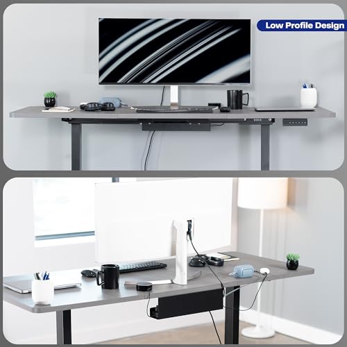 VIVO Under Desk 17 inch Cable Management Tray, Power Strip Holder, Cord Organizer, Wire Tamer for Office and Home, Black, DESK-AC06-1C