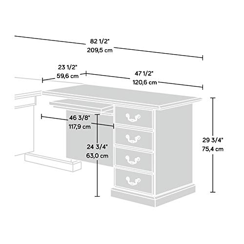 Sauder 109848 Heritage Hill 48 Return Kit, Classic Cherry Finish