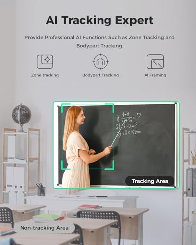OBSBOT Tiny SE 1080P 100FPS Webcam for PC, AI Tracking PTZ Streaming Camera with 1/2.8" Sensor, Gesture Control, Dual ISO, Staggered HDR, Web Camera for Desktop Computer, Laptop, Meeting, Video Calls.
