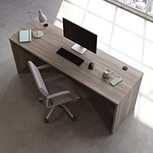 OfficeWorks by Sauder Affirm 72'' x 24'' Commercial Desk Hudson Elm Finish