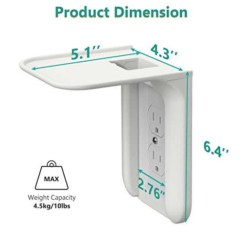 WALI Bundles- Outlet Shelf Wall Holder and Desk File Organizer, 4 Tier Desktop Paper Letter Tray Organizer with Drawer and 2 Pen Holders (OLS001-W+DO005DH-B)