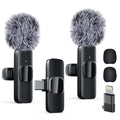 Labstandard Professional Wireless Lavalier Lapel Microphone for iPhone, iPad, mini Video Recording Mic forInterview Video Podcast Vlog YouTube&Livestream, Noise Reduction, Plug &Play
