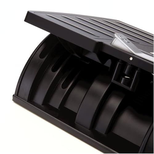 Fellowes Office Suites Metal Adjustable Foot Rest, Black