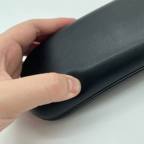 Wimdoyily Replacement Office Chair Arm Replacement Armrest Pads Oval Shaped Office Chair Parts Arm Rest for Desk Chair with Mounting Hole Patterns Screws (Fashion)