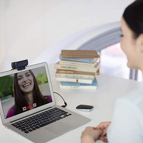 Logitech HD Pro Webcam C920, Widescreen Video Calling and Recording, 1080p Camera, Desktop or Laptop Webcam
