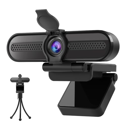 saylas 2K Webcam with Microphone, 78°FOV FHD PC Camera with 2K/30fps, Privacy Cover, Plug & Play USB Web Cam, Autofocus, 1080P/60fps External Webcam for PC, Computer Web Camera for Laptop, Mac, Zoom