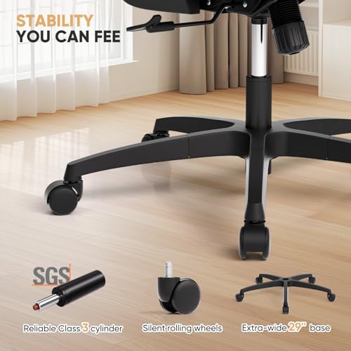 Magshion Mesh Office Chair, Ergonomic Desk Chair, Swivel Executive Chair