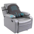 HOMBYS Extra Long Lumbar Support Pillow for Recliner Chair, 50D Molded Memory Foam Back Support Cushion with Full Back Support, Ergonomic Design & Breathable Cover (Grey)