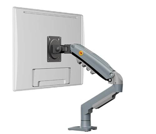 Monitor Mount,Fits 17-30" or Bigger Computer Monitors(Within 19.8lbs), Adjustable Stand with Tilt Rotation Swivel Function, Desk Mount F80 Series (Lake Blue)