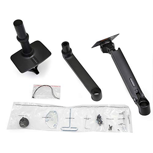 Ergotron – LX Monitor Arm, Single Monitor Desk Mount – fits Flat Curved Ultrawide Computer Monitors up to 34 Inches, 7 to 25 lbs, VESA 75x75mm or 100x100mm – Matte Black