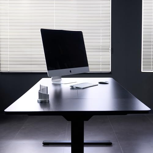 FLEXISPOT 71"x32" Large Dual Motor Electric Standing Desk, Black - 198 LBS Heavy-Duty Capacity, Ideal for Home Office, Creative Studio, or Multi-Monitor Setup