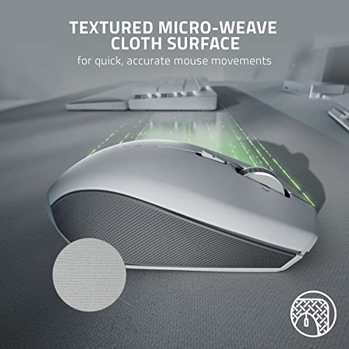 Razer Pro Glide Soft Mouse Mat: Thick, High-Density Rubber Foam - Textured Micro-Weave Cloth Surface - Anti-Slip Base - XXL Size