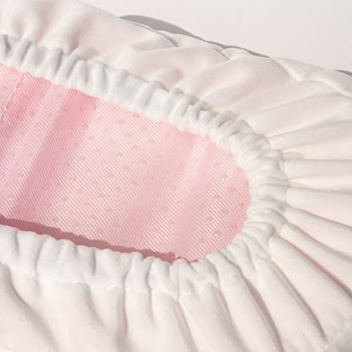 AMGAMING Ergonomic Office Chair Armrest Pads Extra Soft Elbow Support Cushions for Office, Gaming, Desk Chairs, Set of 2 Pink (11" Large Size, Washable Cover)‌