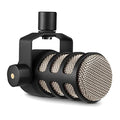RØDE PodMic Cardioid Dynamic Broadcast Microphone — XLR Output, Requires Audio Interface (RØDECaster, AI-1, or similar). For USB Plug-and-Play, see PodMic USB.