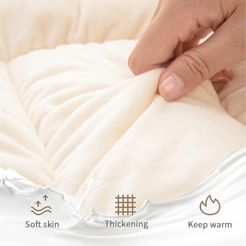 GKWW Desk Chair Cushion Office Chair Cushions with Removable Cover Soft Seat Pad Dorm Seat Pad with Back Support Rocking Chair Cushions,90×50cm
