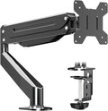 Suptek Monitor Mount Gas Spring Monitor Arm Desk Mount Fully Adjustable Fits 17 20 22 23 24 26 27 32 35 inch Monitors Weight Capacity up to 24.25 lbs
