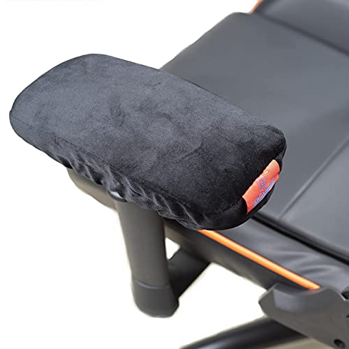 AMGAMING Ergonomic Office Chair Armrest Pads Extra Soft Elbow Support Cushions for Office, Gaming, Desk Chairs, Set of 2 (11" Large Size, Washable Cover)‌