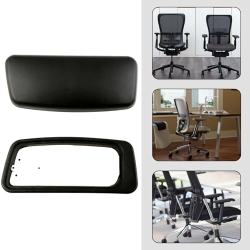 BROODAY New Arm Pads Caps Replacement for Haworth Zody Office Chair Black 1 Pair