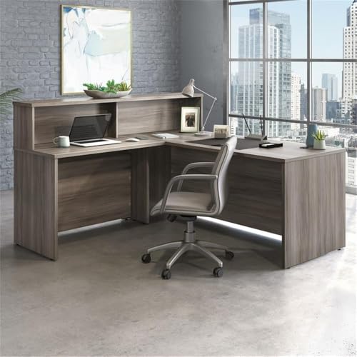 OFFICE WORKS BY SAUDER Affirm 72'' x 30'' Commercial Desk, Hudson Elm Finish