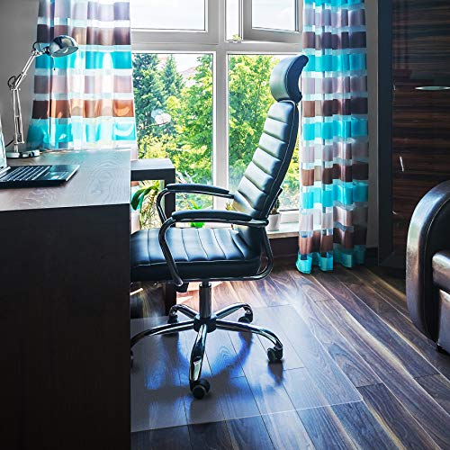 Floortex® Ultimat® Strong Polycarbonate Rectangular Chair Mat for Hard Floor - 48" x 60"